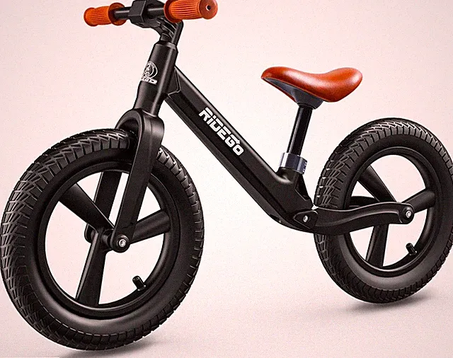 14 Inch Balance Bike for Kids 3-6 Year Old,Lightweight Kids Bike with Adjustable