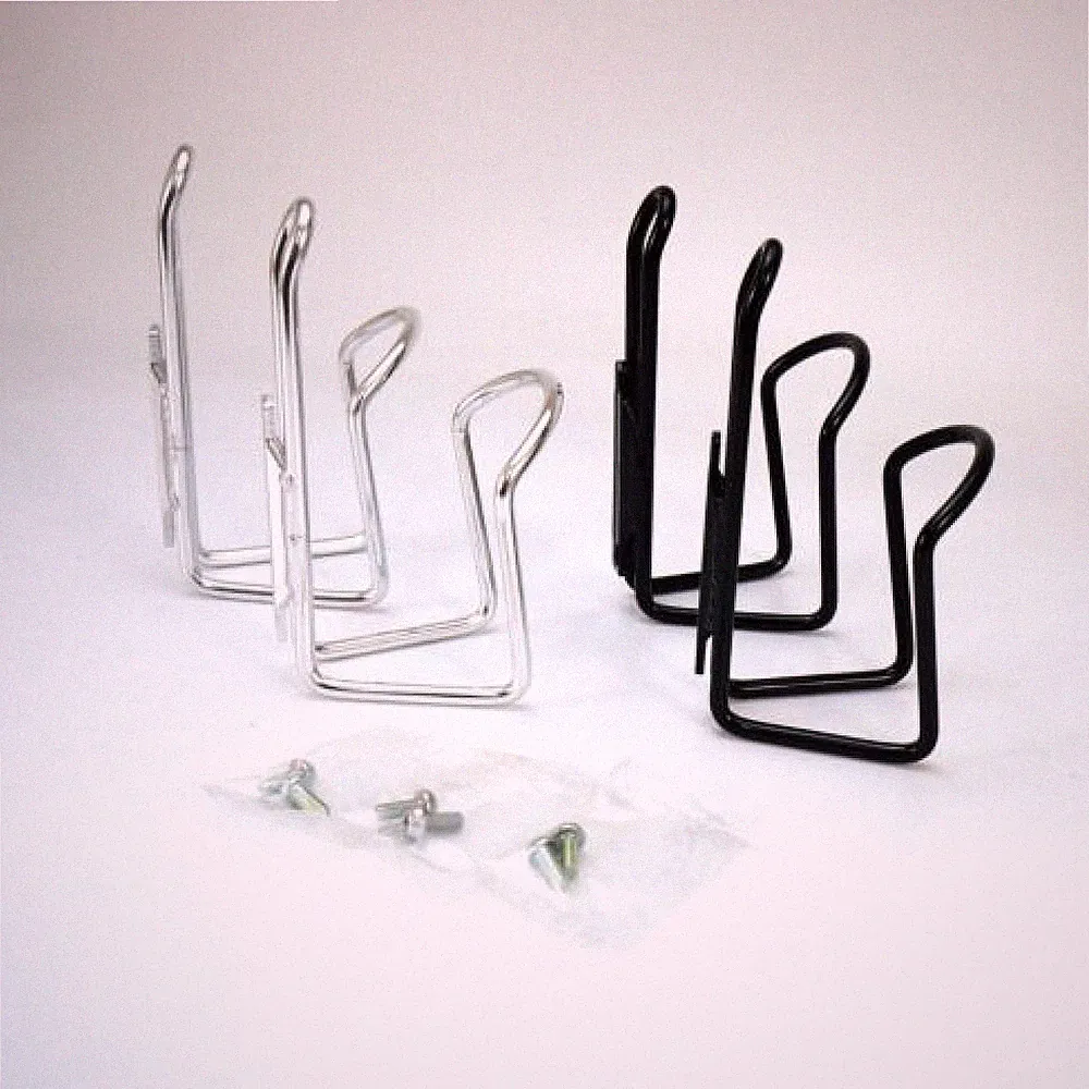 2/4/6 pcs Bicycle Cycling Water Bottle cage for Road City Bike Silver or Black