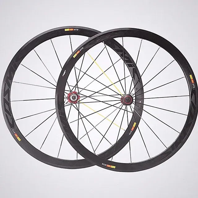 700C Road Bike Brake Wheelset 30/40/50mm Depth Compatible for Disc Brake Wheel