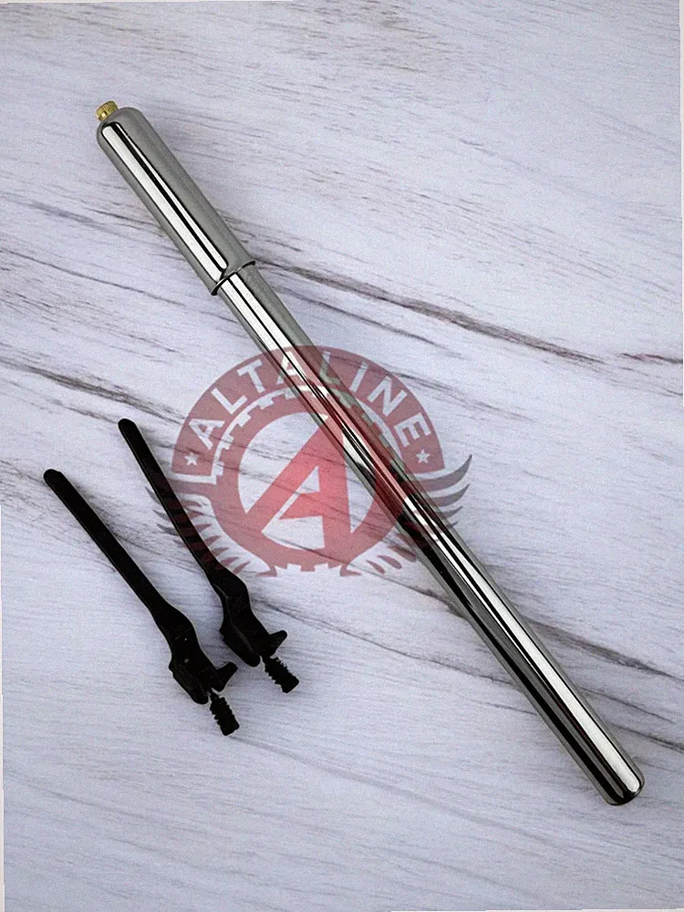 AltaLine Universal Bicycle Steel Frame Chrome Pump.