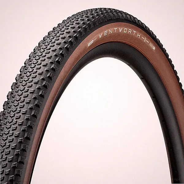 American Classic Wentworth Gravel Bike Tire 650Bx47 Tan Tubeless Flat Protection