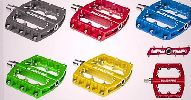 Blackspire SUB420 Platform Pedals 9/16" Mountain Bike CNC Alloy Pedal 6 Colors