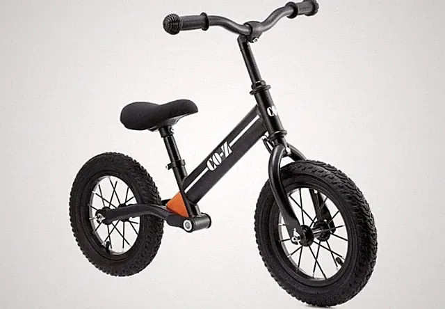NEW CO-Z Kids Balance Bike 12” Training Bike Ages 3-6 Black No Pedals