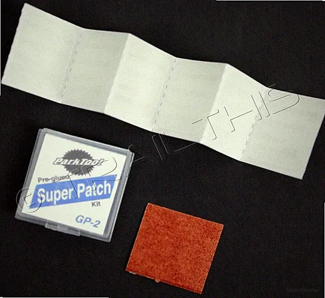 Park Tool GP-2 Super Glueless Bicycle Tube Patch Kit (6-Patches) GP2 - MTB Road