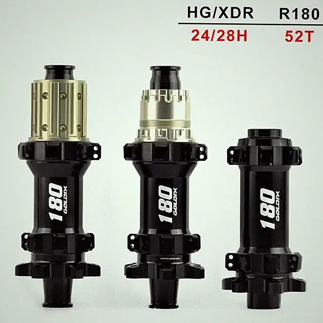 Road Gravel Bicycle Hub 6 Bolt 24/28 Holes 52T Ratchet for 11/12 Speed