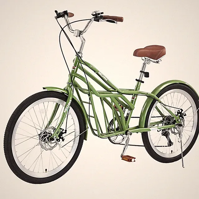 Shimano 6-Speed 24" Commuter Bike for Small Adult，Disc Brakes,Steel City Bicycle