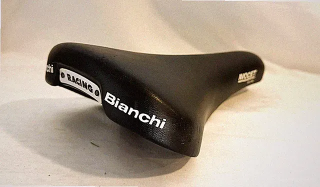 Vintage Avocet Bianchi Racing saddle mtb mountain bike seat road race tour xc
