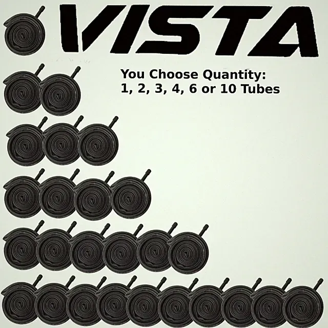 Vista 20" x 1.75 / 1.95 / 2.125" Schrader Valve BMX Bike Inner Tube Recumbent